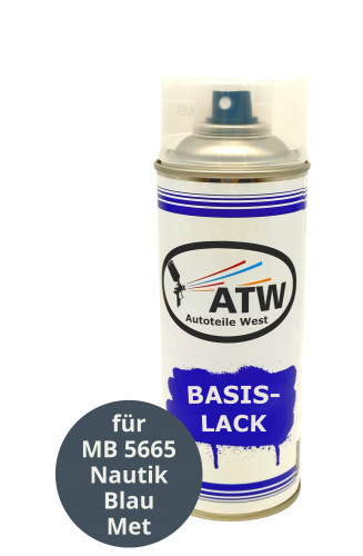 Autolack für MB 5665 Nautik Blau Metallic Magno